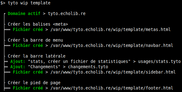 [tyto wip template] construit tous les fichiers HTML des modules dans le site web d'aperçu